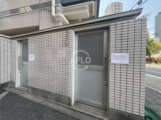 駐車場　シティレジデンス福島X　ゴミ置き場