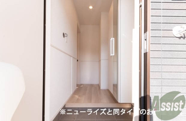 玄関　※写真は同シリーズイメージ、完成予想図です。