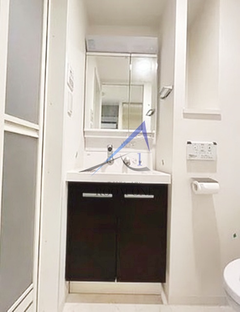 洗面設備　洗面台です。