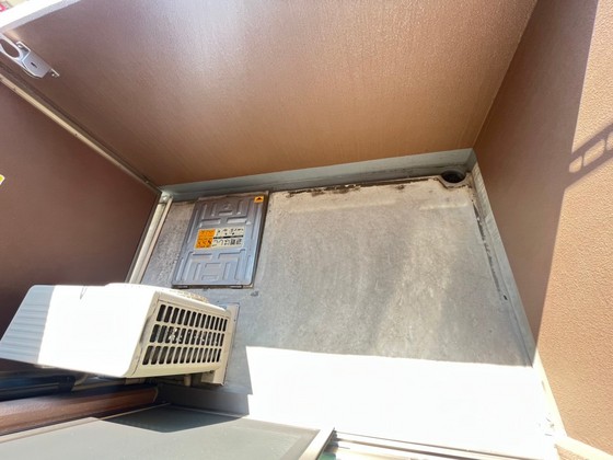 バルコニー　※別部屋の写真です