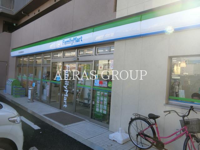 コンビニ　ファミリマート千住河原町墨堤通り店（コンビニ）まで380m