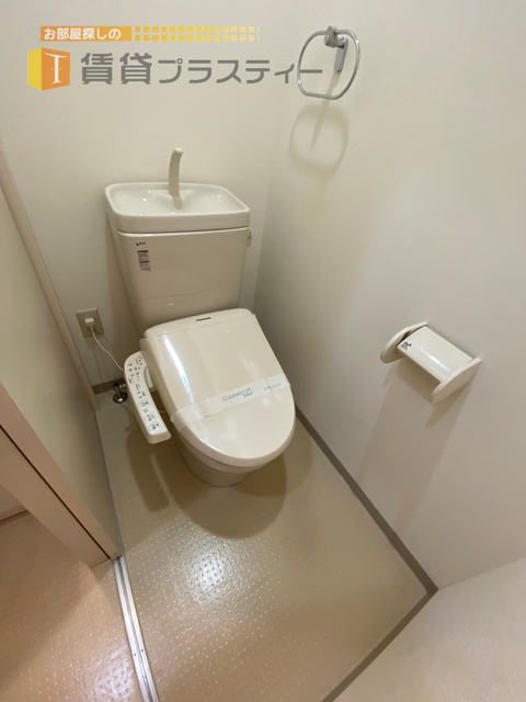 トイレ　清潔感のある空間。