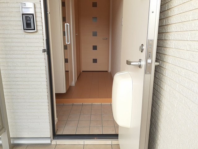 玄関　ゆったりとした玄関です