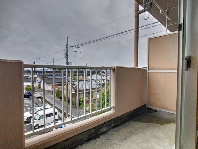 バルコニー　2024年2月撮影