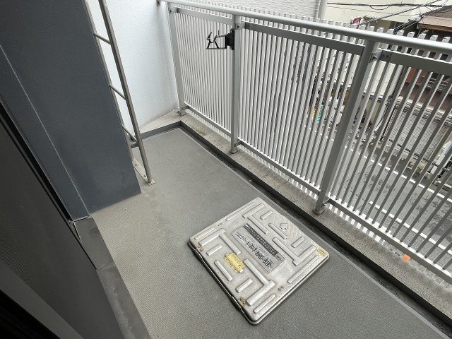 バルコニー　広々としたバルコニーです