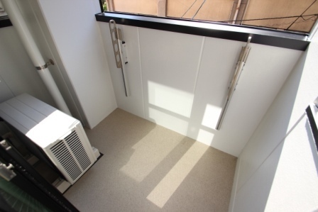 バルコニー　※写真は別号室