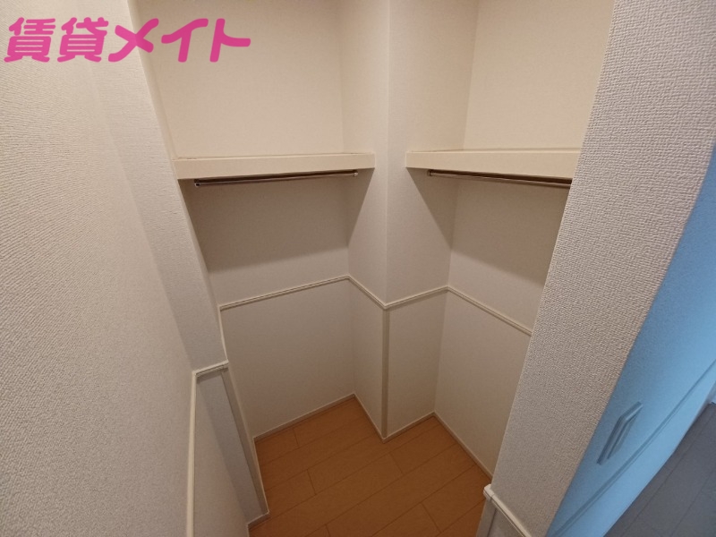 収納　同タイプ部屋写真です。
