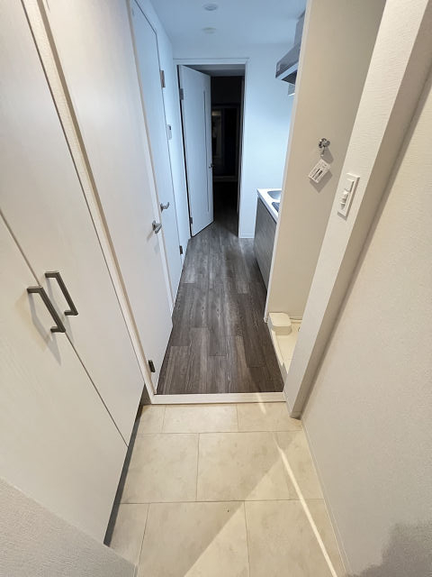 玄関　収納もある玄関です