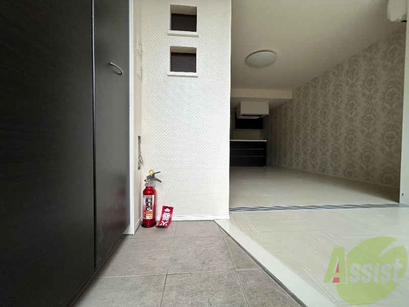 玄関　玄関から撮影しました。明るい印象ですね。