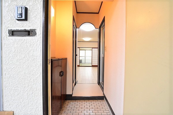 玄関　★来客者からのプライバシーを守る玄関ホール★