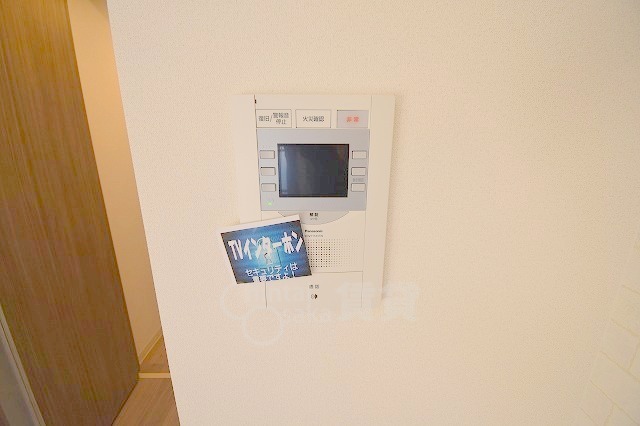 セキュリティ　モニター付きインターフォン