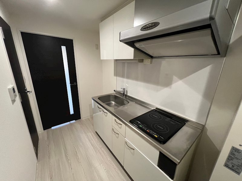 キッチン　IH2口システムキッチンです