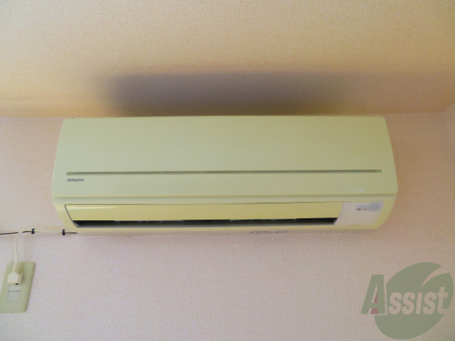 その他設備　エアコンが設置してありますので、寒暖対策もばっちり。