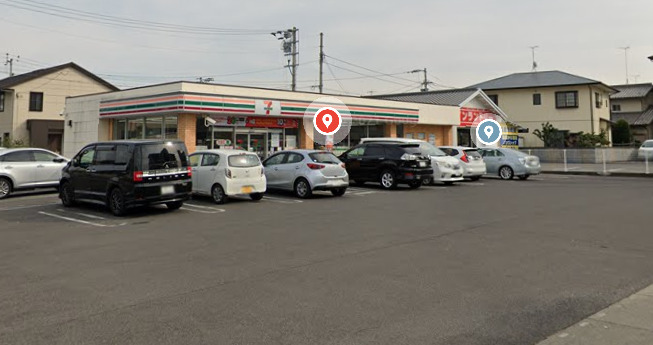 コンビニ　セブンイレブン 高松伏石町店（コンビニ）まで848m