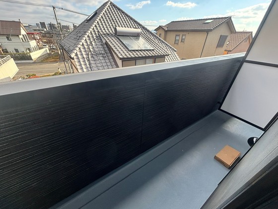 バルコニー　※別部屋の写真です