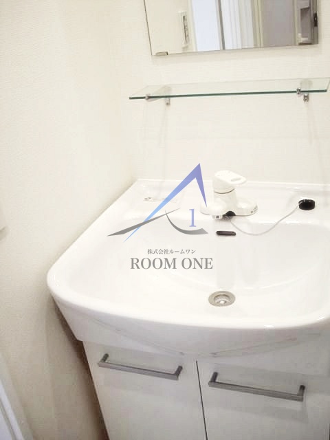 洗面設備　洗面台です。