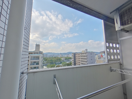 バルコニー　※別部屋の写真です