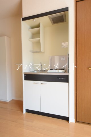 キッチン　コンロ１口付き