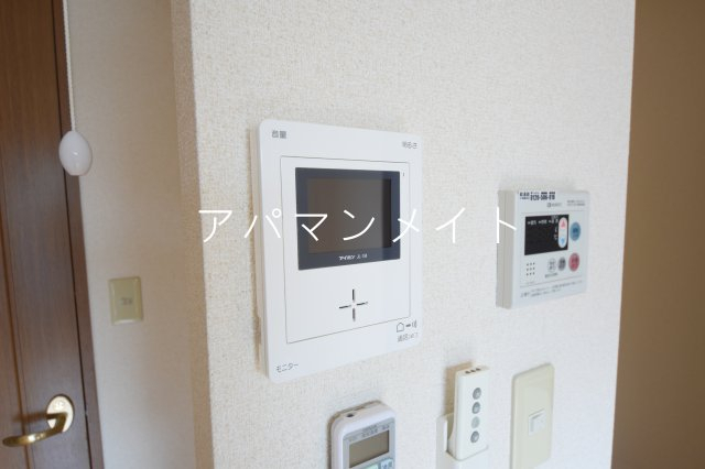 セキュリティ　モニター付きインターホン！