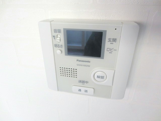 セキュリティ　モニター付きインターホンです♪