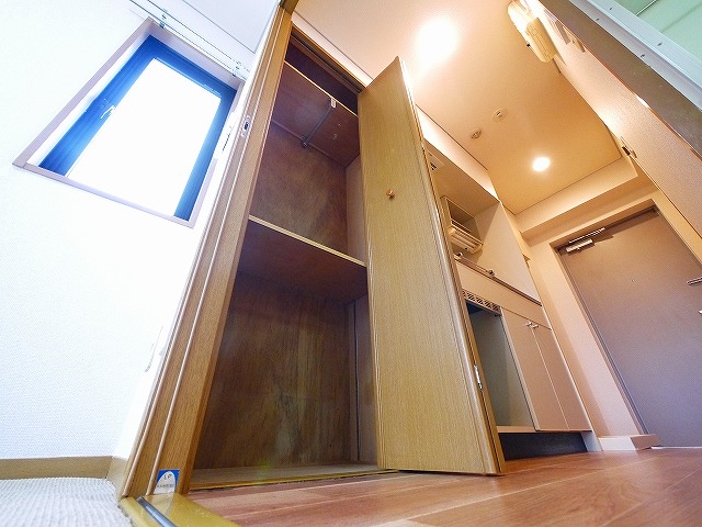 収納　十分な収納スペースがあります