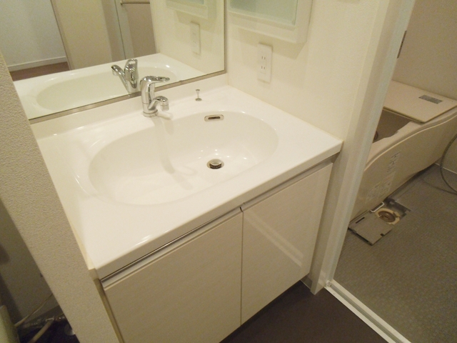 洗面設備　大きな洗面所が完備しています！