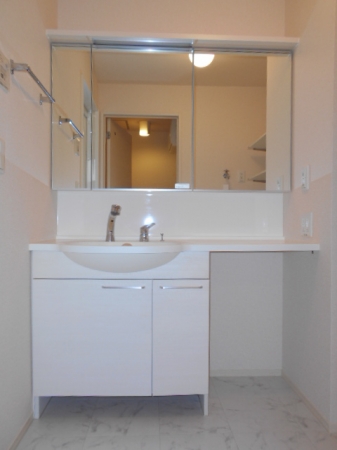 洗面設備　洗面所です