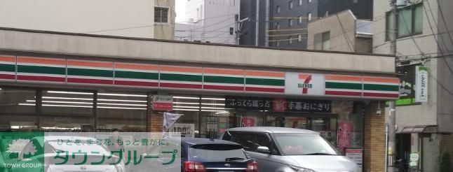 コンビニ　セブンイレブン名古屋金山4丁目店（コンビニ）まで200m
