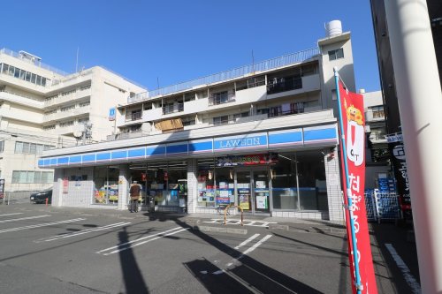 コンビニ　ローソン下荒田店（コンビニ）まで498m