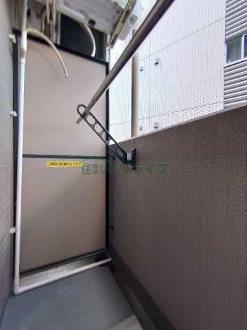 バルコニー　同タイプ別部屋参考写真となります。