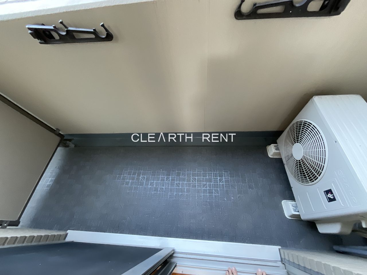 バルコニー　同タイプ別住戸写真となります。現況と異なる場合がございます。