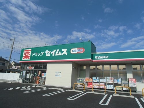 ドラックストア　ドラッグセイムス 草加金明店（ドラッグストア）まで313m