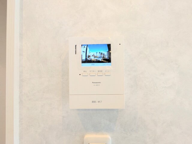 セキュリティ　来訪者をしっかり確認できるＴＶモニターホン