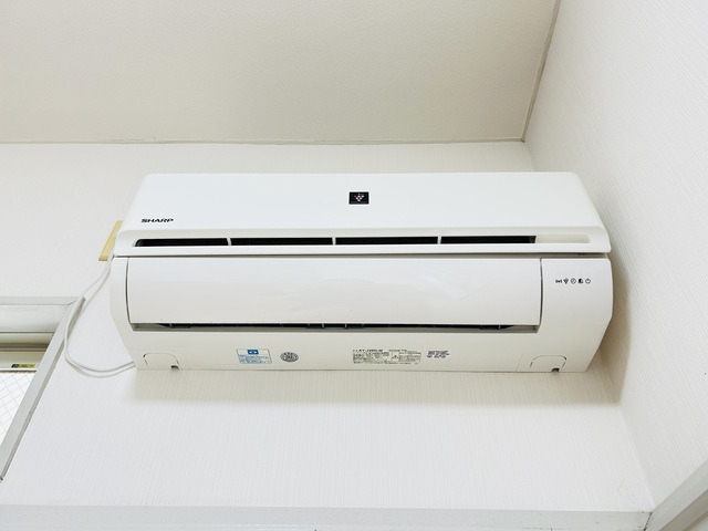 その他設備　エアコン設置済みなので面倒な取り付け作業いりません♪