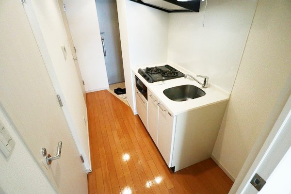 キッチン　★使いやすい二口コンロ、システムキッチン★