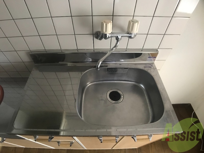洗面設備　洗面所は無いので、こちらで歯磨きする感じですね