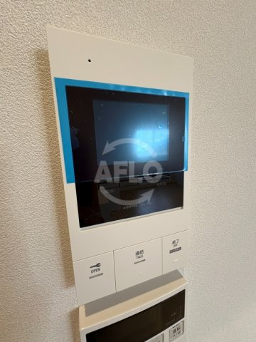 セキュリティ　リアノーラ平野WEST　モニター付きインターホン