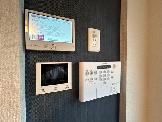 セキュリティ　※別部屋の写真です