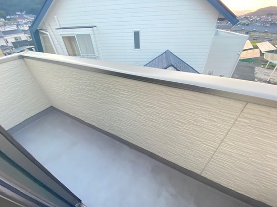 バルコニー　※別部屋の写真です