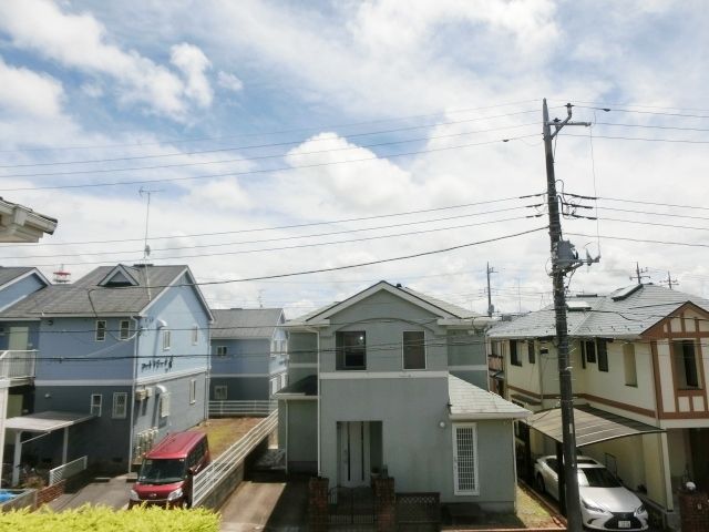 眺望　バルコニーからの景色です