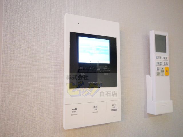 セキュリティ　安心のＴＶモニターホン設備が付いています♪