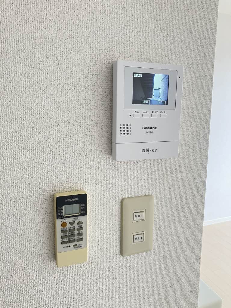 セキュリティ　モニタ付ドアホン