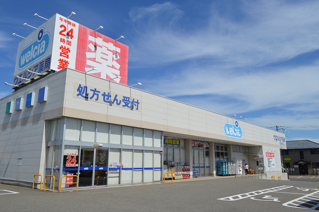 ドラックストア　ウエルシア新潟大学前店（ドラッグストア）まで378m