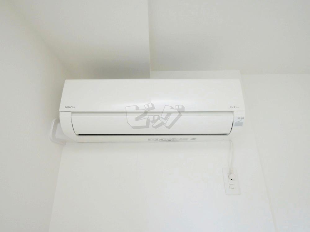 その他設備　エアコン完備で暑い夏も快適です♪