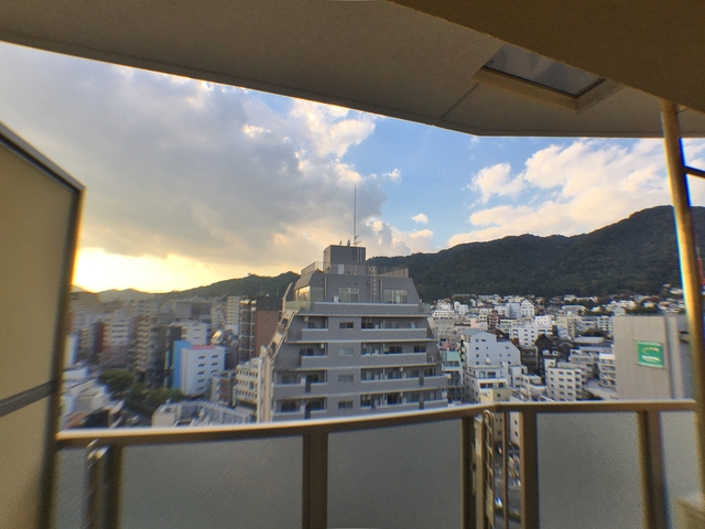 眺望　１４階からの眺望です。