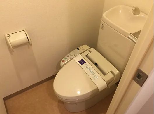 トイレ　リノベ前の写真です