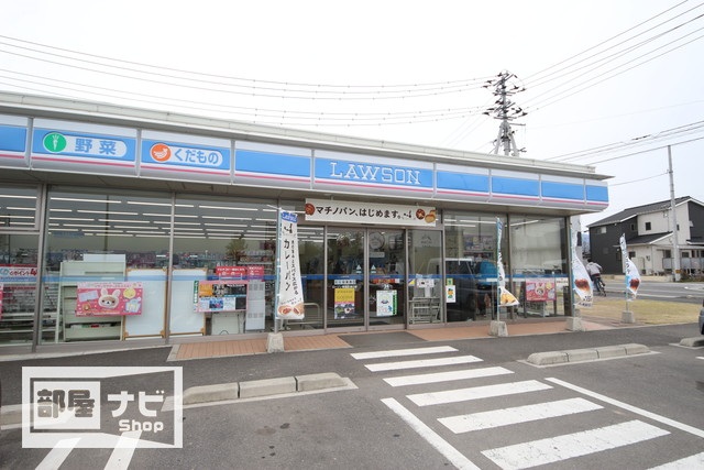 コンビニ　ローソン東温志津川店（コンビニ）まで600m