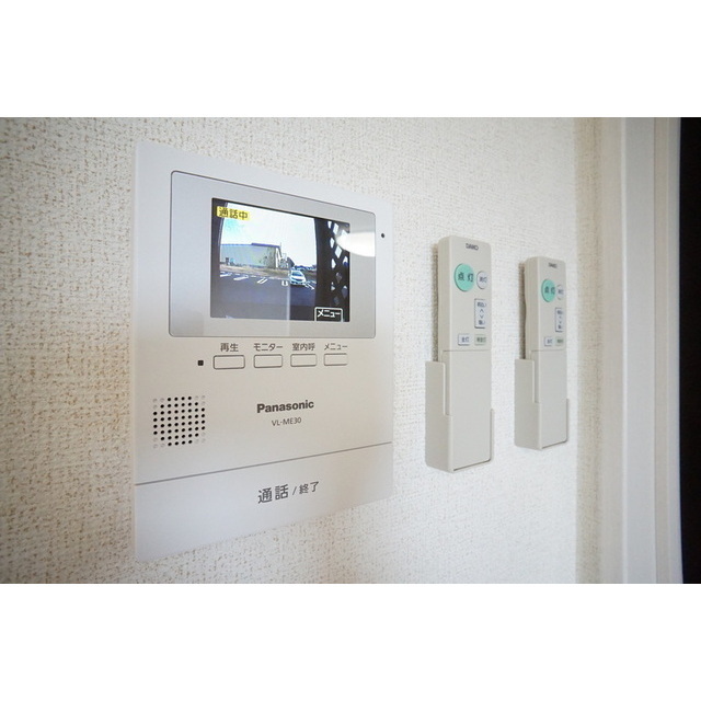 セキュリティ　ＴＶモニタ付でセキュリティ面にも配慮