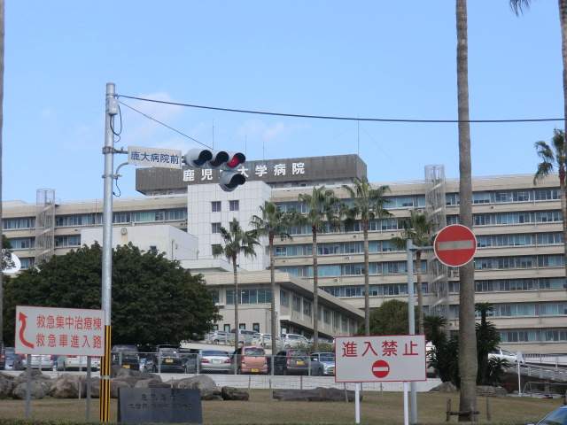 病院　国立大学法人鹿児島大学医学部・歯学部附属病院（病院）まで1574m