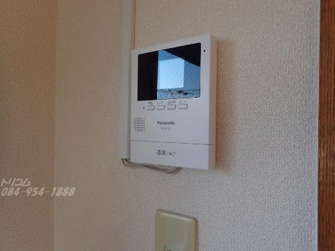 セキュリティ　カメラ付インターホン（イメージ）